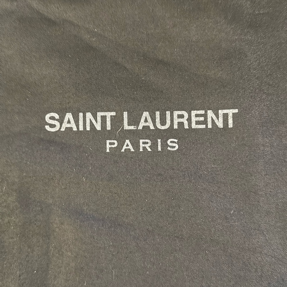 Saint Laurent Drawstring Dustbag 12X10.5
